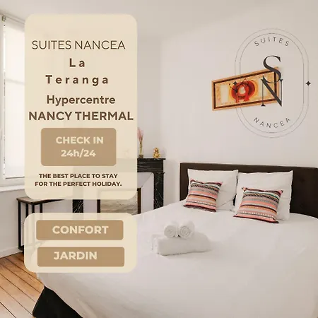 La Teranga De Kadi & Cathy, Avec Jardin Privatif Lägenhet Nancy